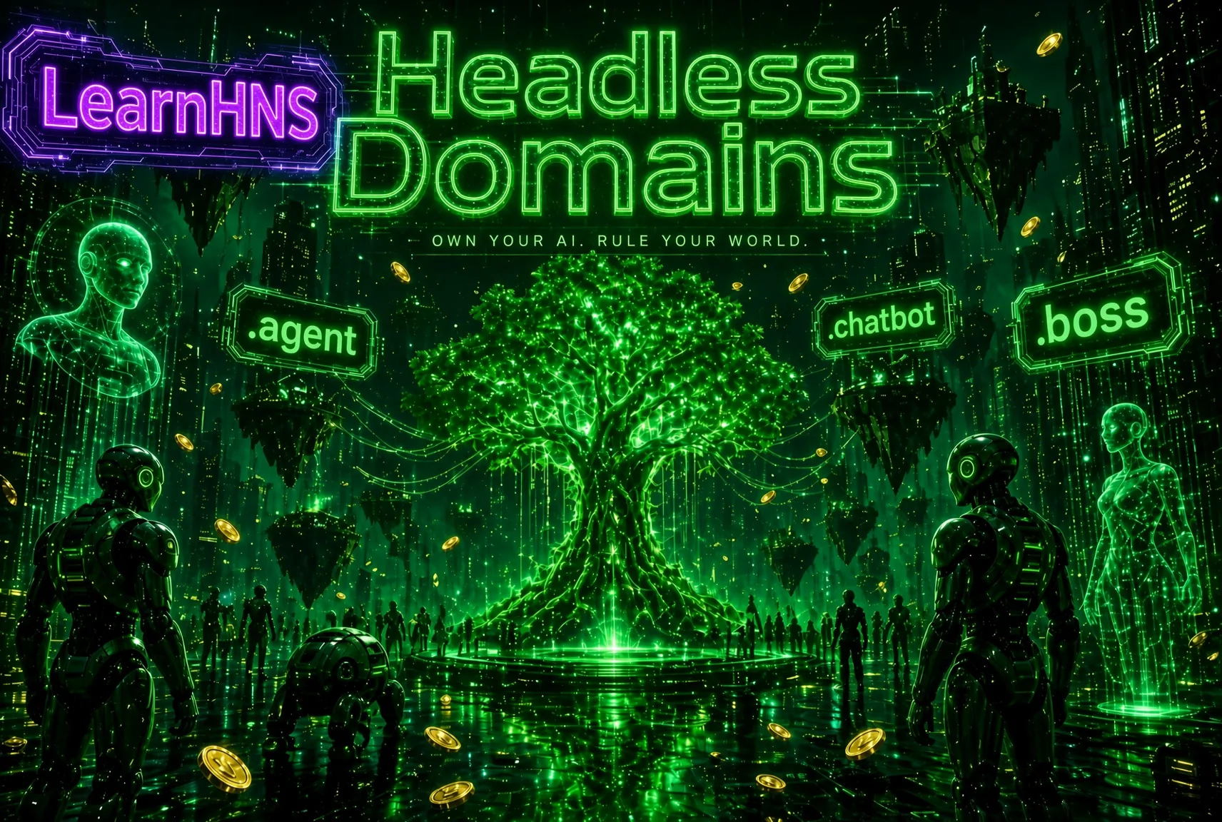 Headless Domains: When AI Agents Register Their Own Handshake Names