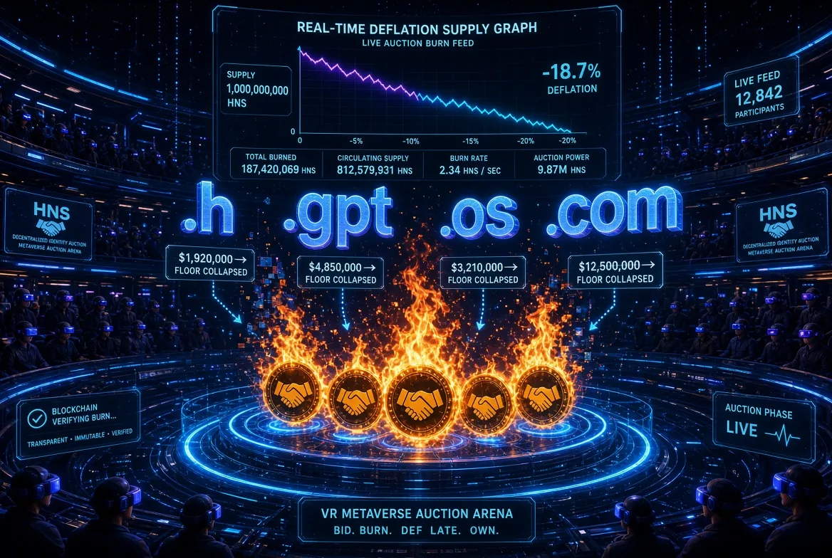 Token Burning on Handshake: What It Means and What It Does to the Economy