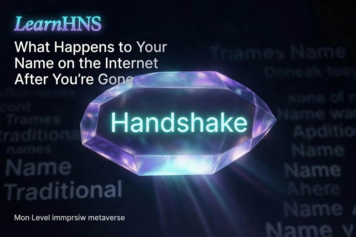 What Happens to Your Name on the Internet After You're Gone
